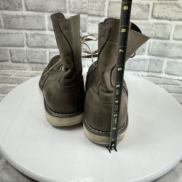 Timberland Earthkeepers Original 6-Inch Men’s Size 11 Grey Leather Lace Up Boots - Picture 11 of 11